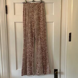 Willow & Root Flare Knit Pants